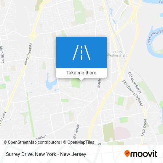 Mapa de Surrey Drive