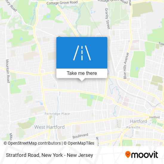 Mapa de Stratford Road