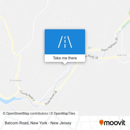 Mapa de Balcom Road