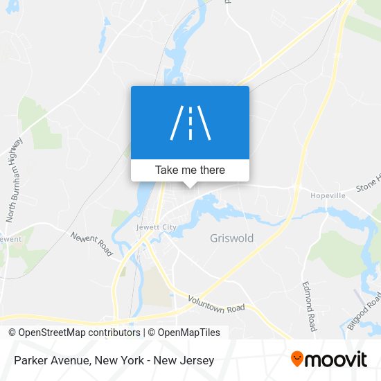 Mapa de Parker Avenue