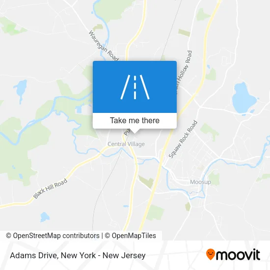 Adams Drive map