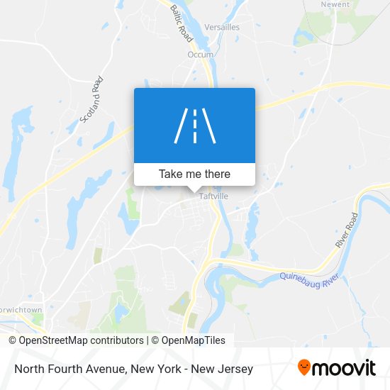 Mapa de North Fourth Avenue
