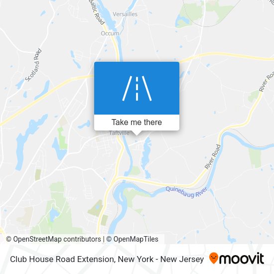 Mapa de Club House Road Extension