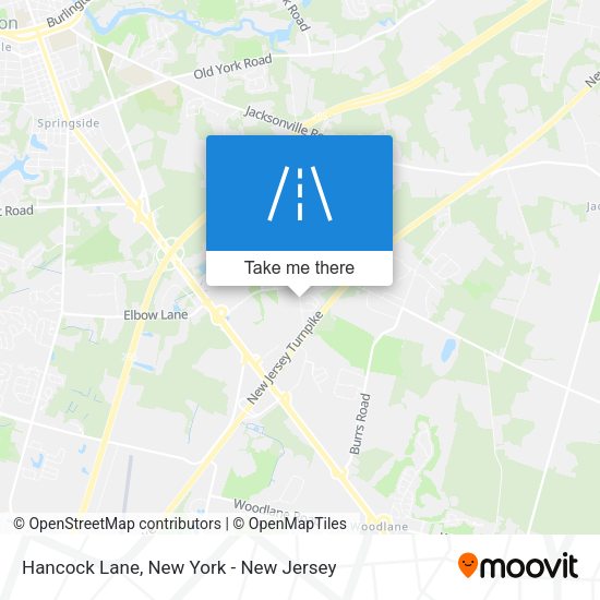 Mapa de Hancock Lane