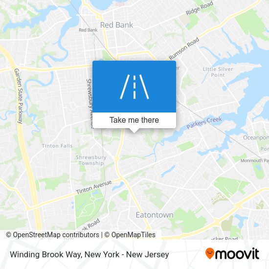 Mapa de Winding Brook Way