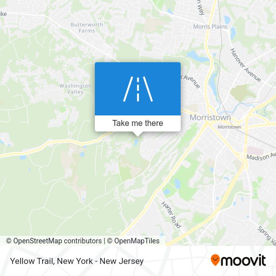 Mapa de Yellow Trail