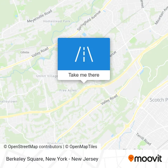 Berkeley Square map
