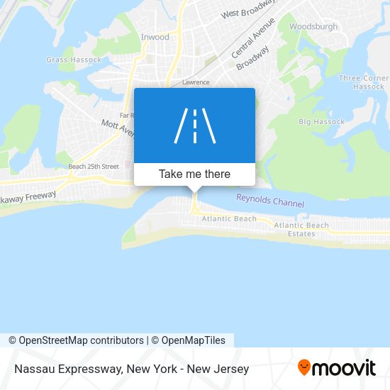 Mapa de Nassau Expressway