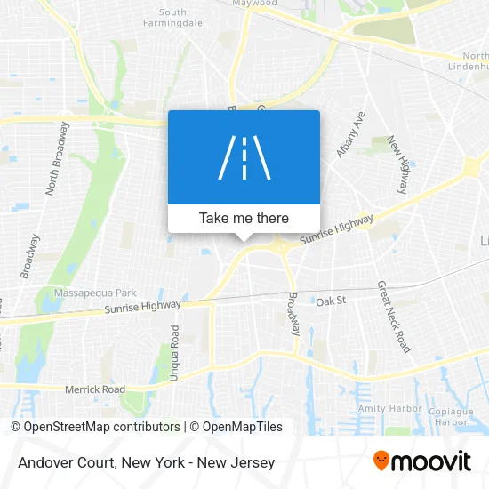 Andover Court map