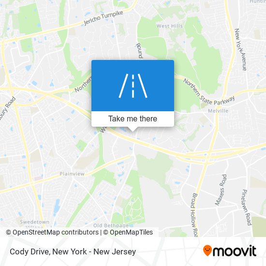 Cody Drive map