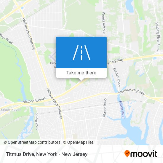 Mapa de Titmus Drive