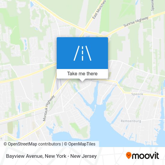 Mapa de Bayview Avenue