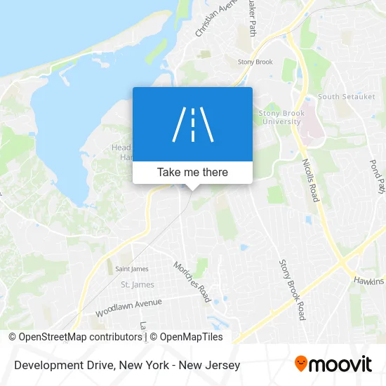 Development Drive map