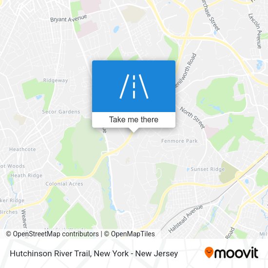 Mapa de Hutchinson River Trail