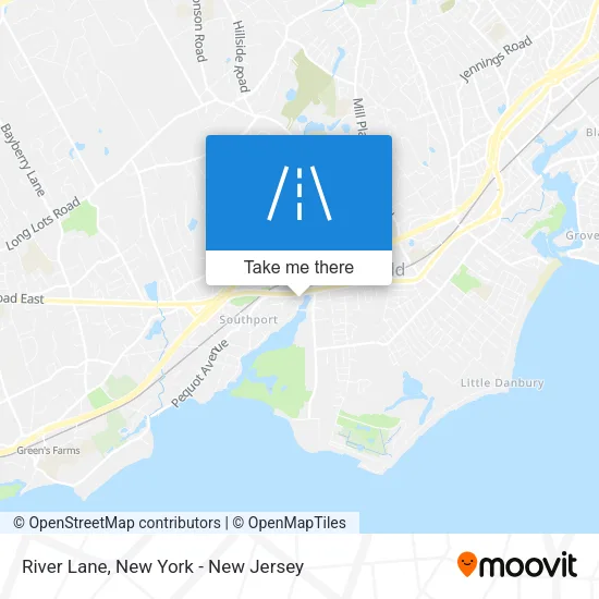 Mapa de River Lane