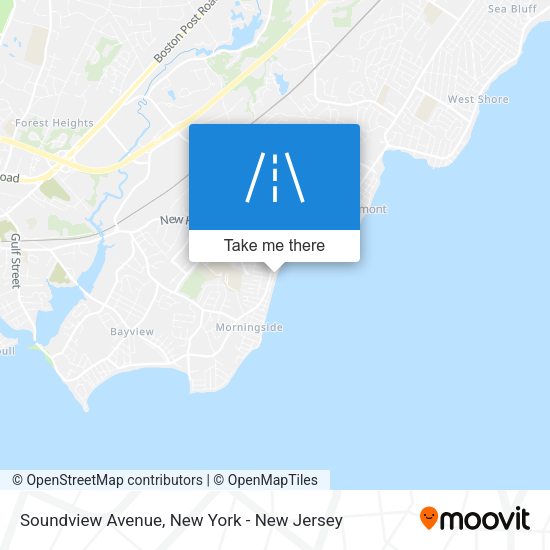 Mapa de Soundview Avenue