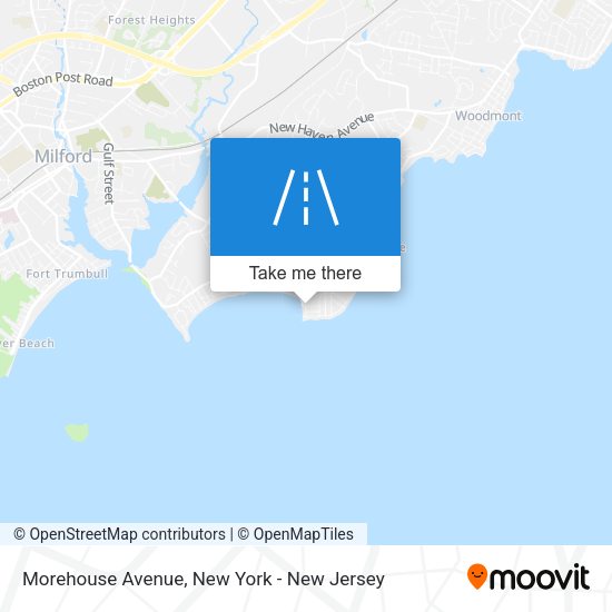Mapa de Morehouse Avenue