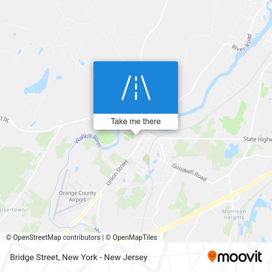 Mapa de Bridge Street