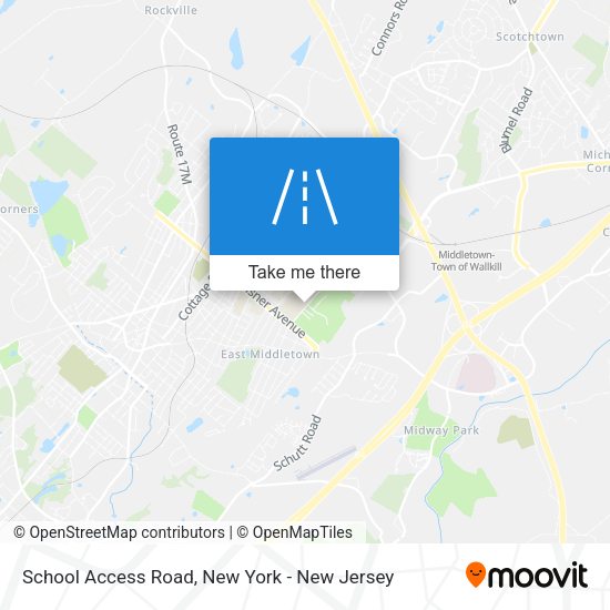 Mapa de School Access Road
