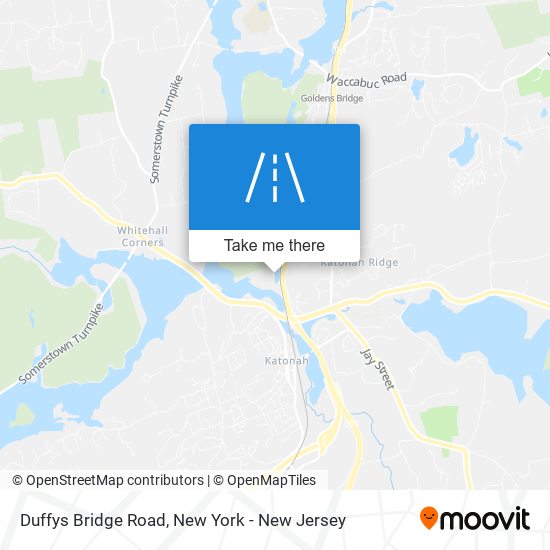 Duffys Bridge Road map