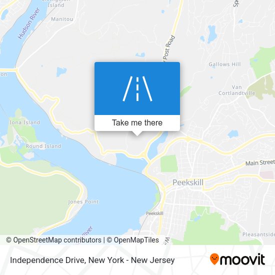 Independence Drive map