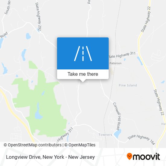 Longview Drive map