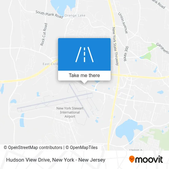 Hudson View Drive map