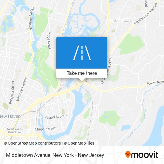 Mapa de Middletown Avenue