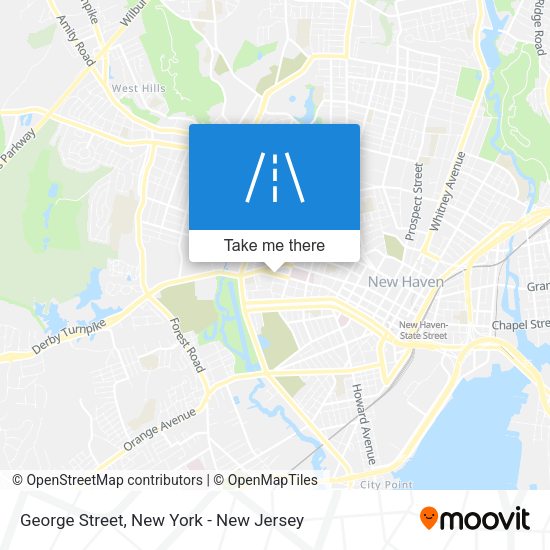Mapa de George Street