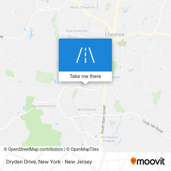 Dryden Drive map