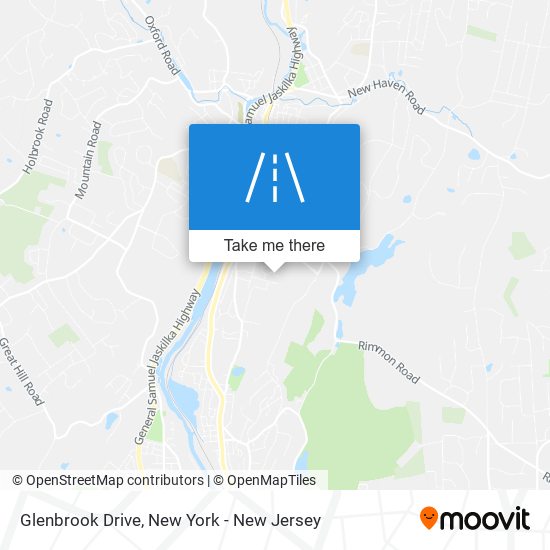 Glenbrook Drive map