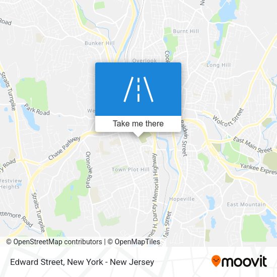 Mapa de Edward Street