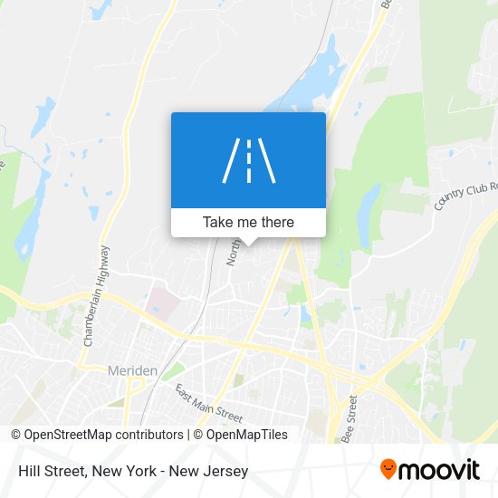 Mapa de Hill Street