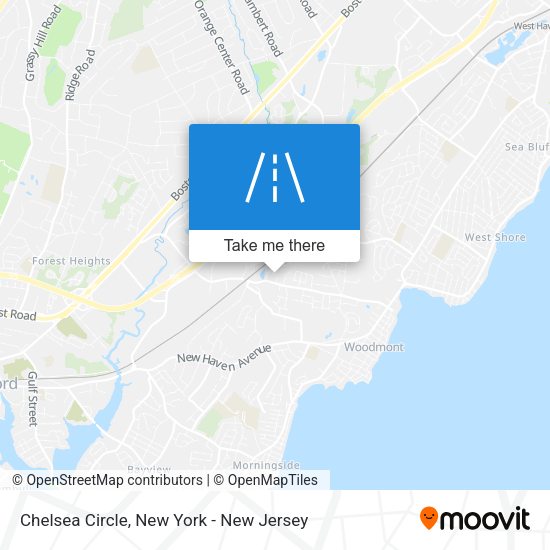 Mapa de Chelsea Circle
