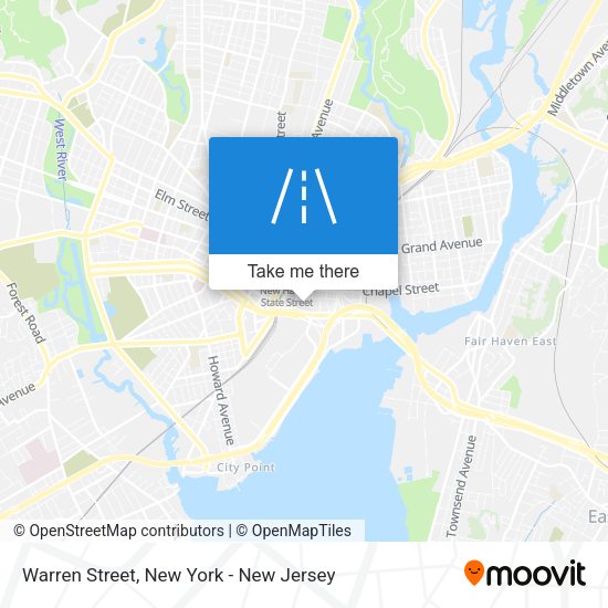 Mapa de Warren Street