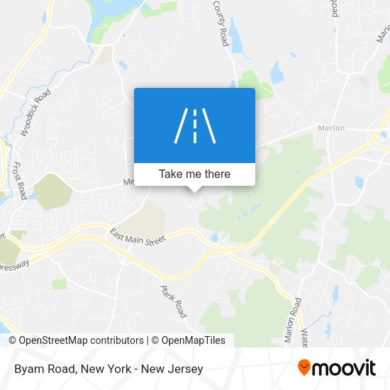 Byam Road map