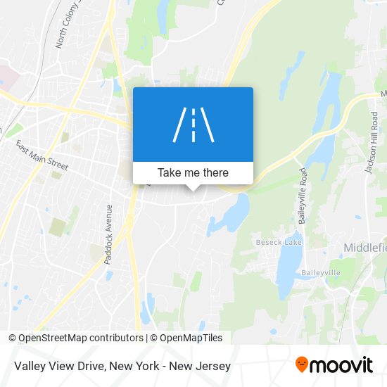 Mapa de Valley View Drive