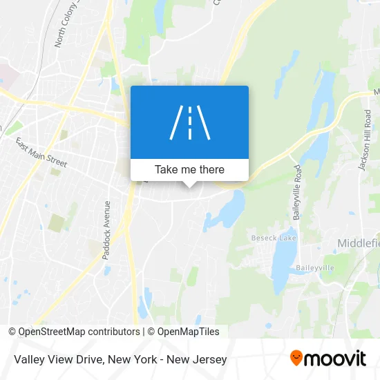 Valley View Drive map