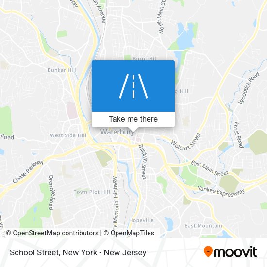 Mapa de School Street