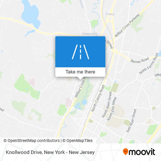 Knollwood Drive map