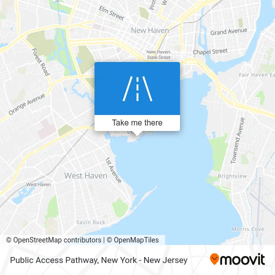 Public Access Pathway map