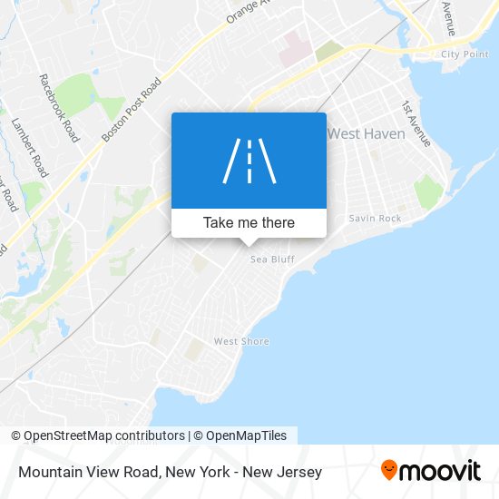 Mapa de Mountain View Road