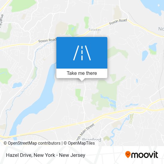 Hazel Drive map