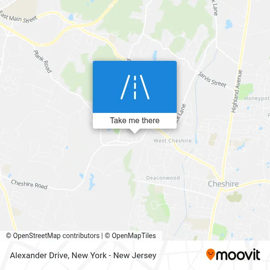 Alexander Drive map