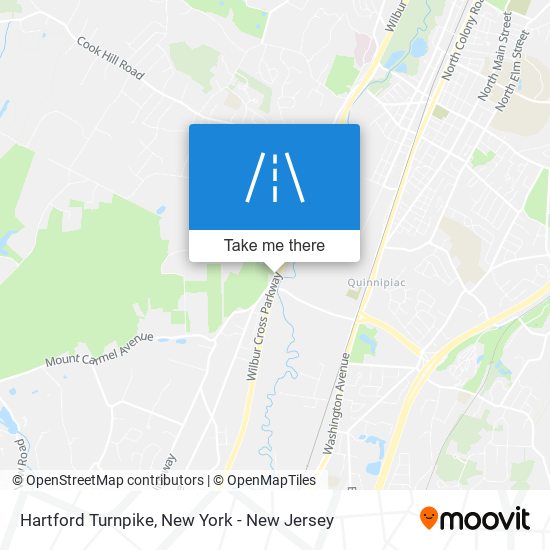 Mapa de Hartford Turnpike