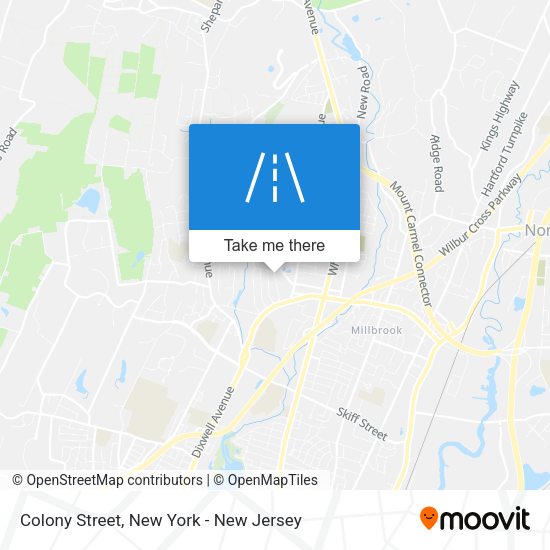 Mapa de Colony Street