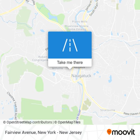 Mapa de Fairview Avenue