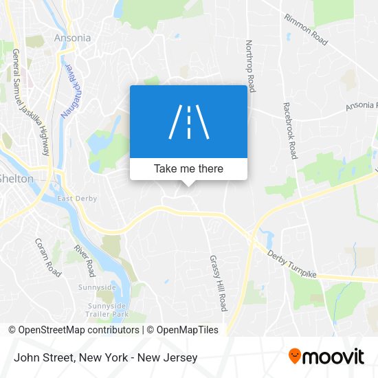 Mapa de John Street