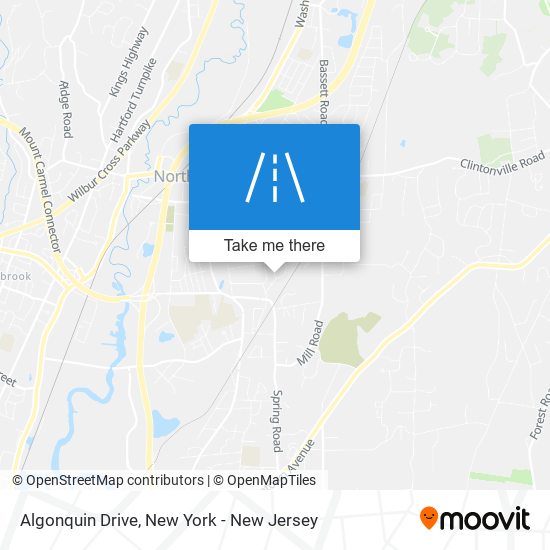 Mapa de Algonquin Drive