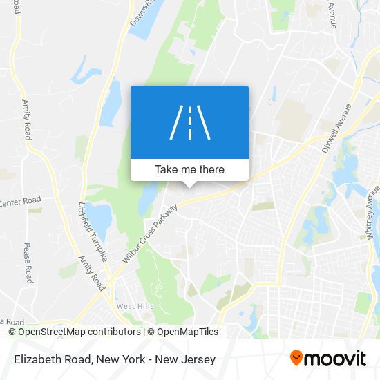 Mapa de Elizabeth Road